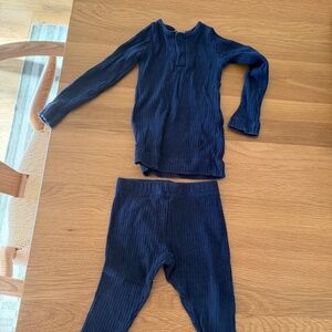 The Simple Folk ribbed set